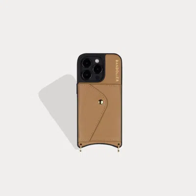 Bandolier Side-slot Case Only - Tan/gold