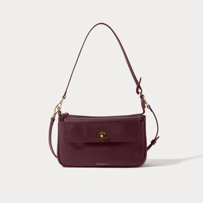 Bandolier Taylor Bag - Wine/gold