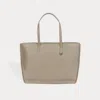 Bandolier Tote Bag - Greige/silver