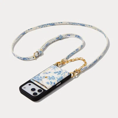 Bandolier Valentina Duet - Chambray Toile/gold In Black
