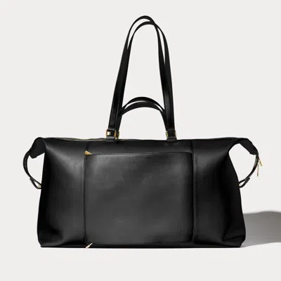 Bandolier Weekender Bag - Black/gold