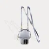 Bandolier Willa Cloud Crossbody  - Metallic Powder Blue/gold