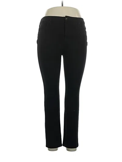 Pre-owned Bandolino Active Pants In Black