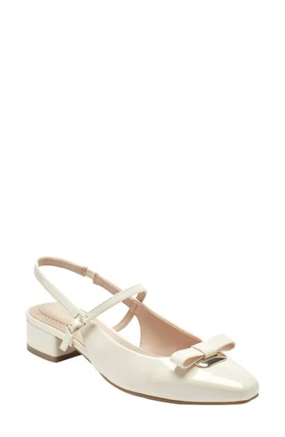 Bandolino Adana Slingback Pump In White
