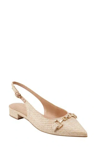 Bandolino Alex Bit Slingback Pump In Light Natural