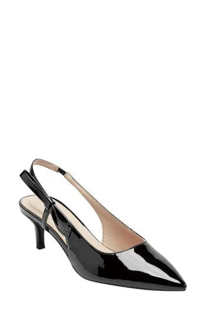 Bandolino Alilac Bow Slingback Pump In Black