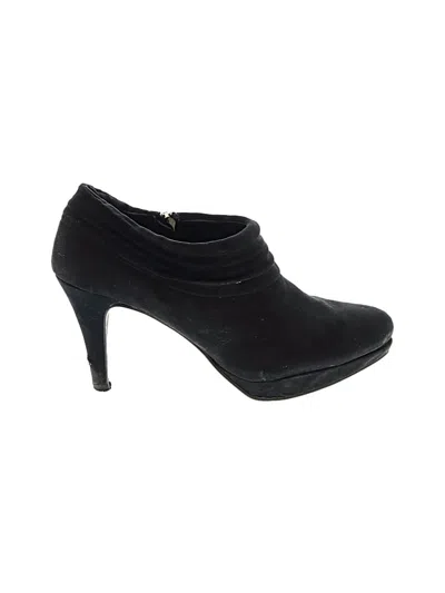 Pre-owned Bandolino Ankle Boots In Black