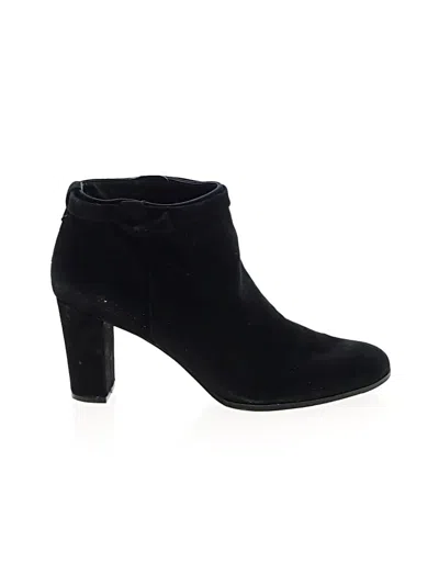 Pre-owned Bandolino Ankle Boots In Black