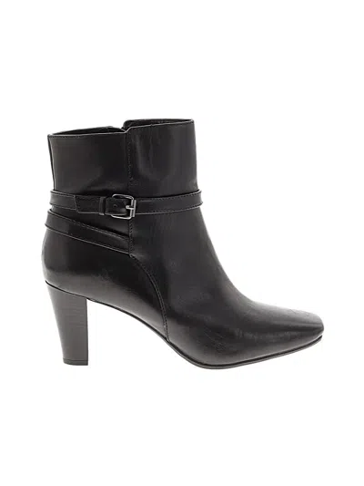 Pre-owned Bandolino Ankle Boots In Black