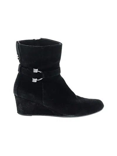 Pre-owned Bandolino Ankle Boots In Black