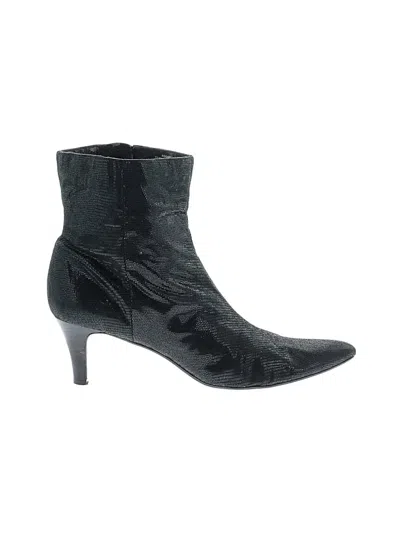 Pre-owned Bandolino Ankle Boots In Black