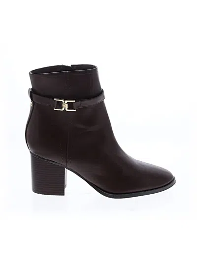 Pre-owned Bandolino Ankle Boots In Brown