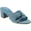 Bandolino Ardonna Block Heel Sandal In Medium Blue