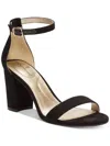 Bandolino Armory 2 Womens Open Toe Ankle Strap Heel Sandals In Black