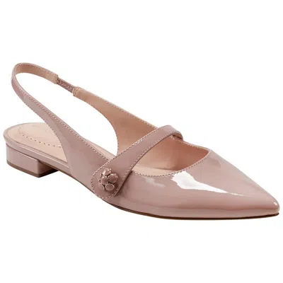 Bandolino Aubriana 3 Womens Patent Mary Jane Slingbacks In Pink