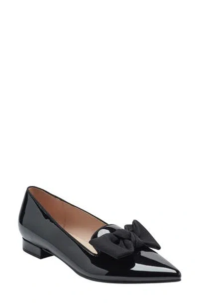 Bandolino Auggie Bow Flat In Black