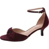 Bandolino Bnandora2 Womens Bow Manmade Ankle Strap In Pink