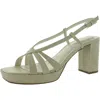 Bandolino Brie Womens Slip On Strappy Ankle Strap In Brown