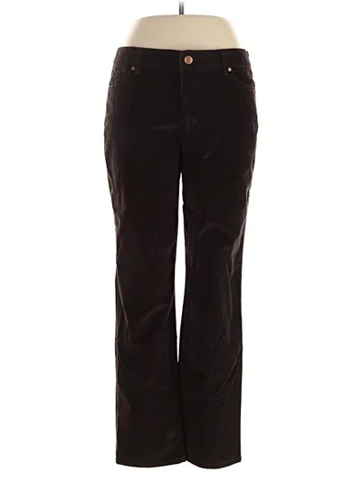 Pre-owned Bandolino Casual Pants In Black