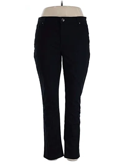 Pre-owned Bandolino Casual Pants In Black