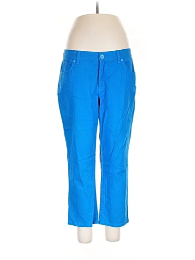 Pre-owned Bandolino Casual Pants In Blue