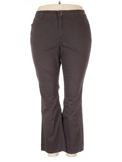 Pre-owned Bandolino Casual Pants In Brown