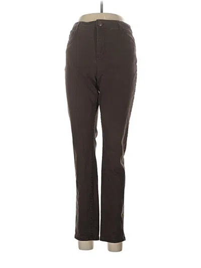 Pre-owned Bandolino Casual Pants In Brown