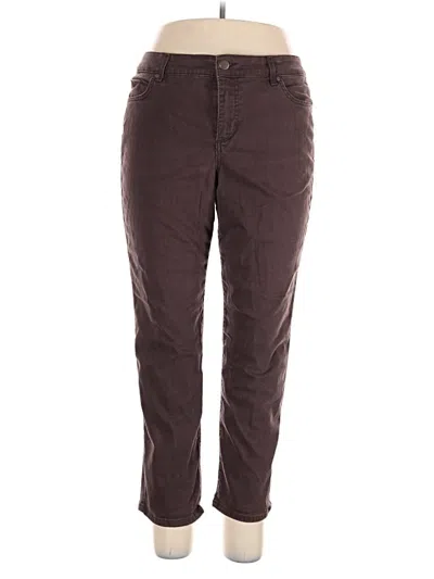 Pre-owned Bandolino Casual Pants In Brown