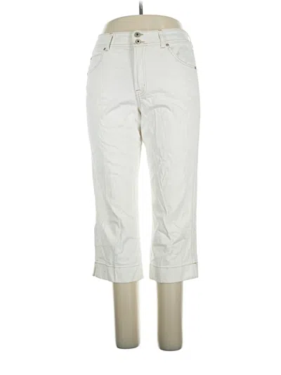 Pre-owned Bandolino Casual Pants In Ivory