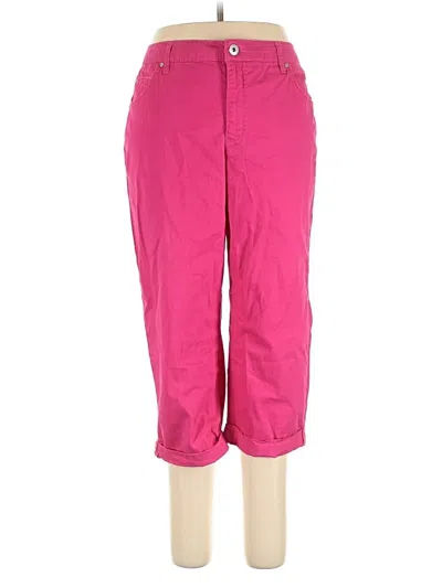 Pre-owned Bandolino Casual Pants In Pink