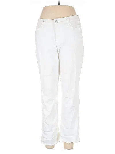 Pre-owned Bandolino Casual Pants In White