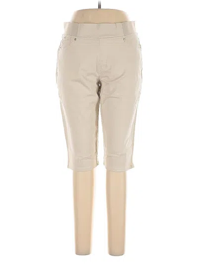 Pre-owned Bandolino Casual Pants In White