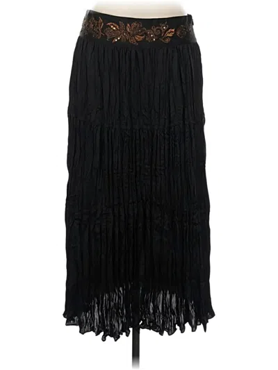 Pre-owned Bandolino Casual Skirt In Black