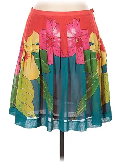 Pre-owned Bandolino Casual Skirt In Teal