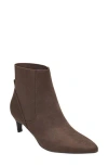 Bandolino Celebrate Kitten Heel Bootie In Brown