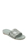 Bandolino Deedee Slide Sandal In Light Green