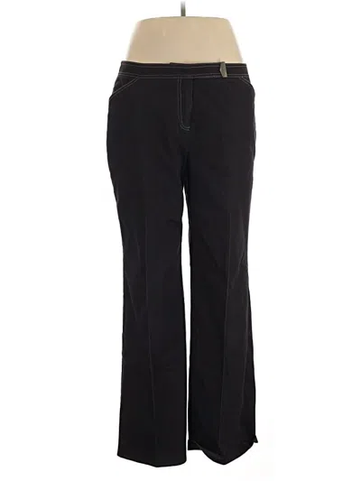Pre-owned Bandolino Dress Pants In Black
