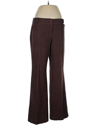 Pre-owned Bandolino Dress Pants In Brown