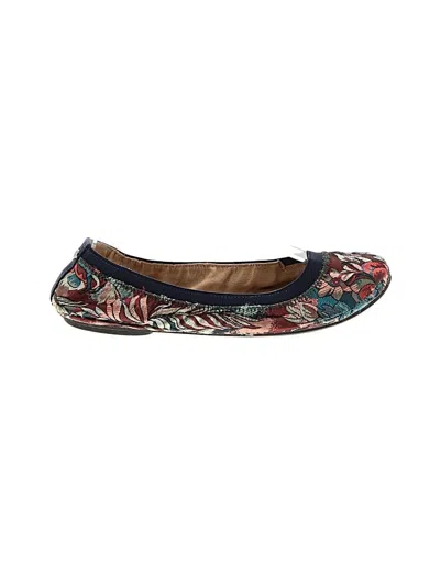 Pre-owned Bandolino Flats In Blue