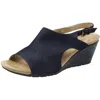 Bandolino Galatee Womens Buckle Manmade Wedge Heels