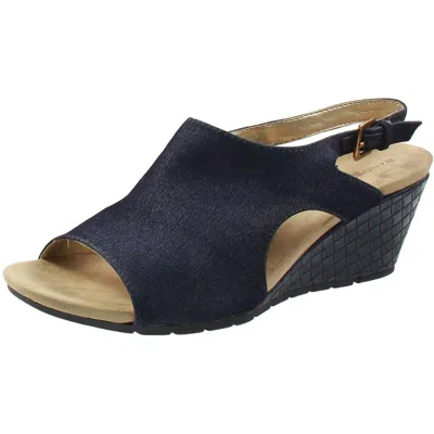 Bandolino Galatee Womens Buckle Manmade Wedge Heels