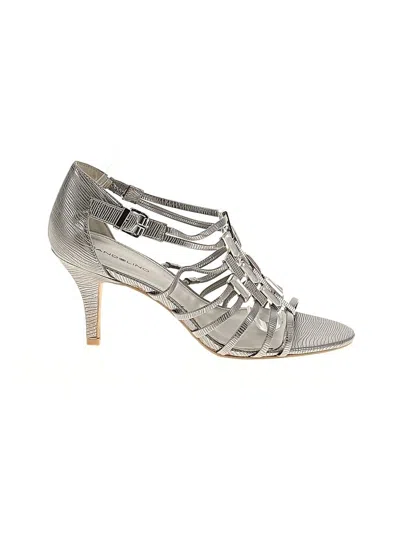 Pre-owned Bandolino Heels In Silver