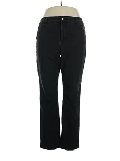 Pre-owned Bandolino Jeans In Black