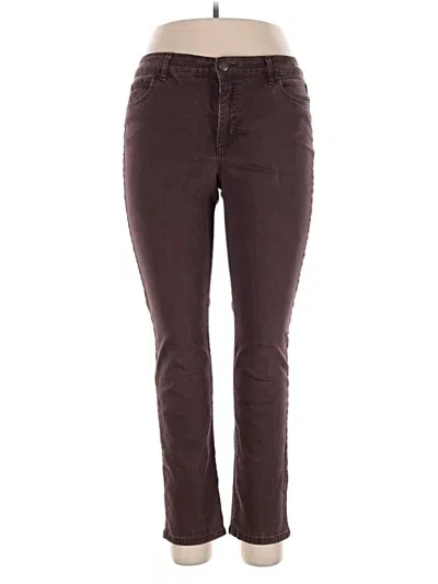 Pre-owned Bandolino Jeans In Brown