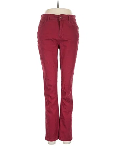 Pre-owned Bandolino Jeans In Burgundy