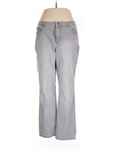 Pre-owned Bandolino Jeans In Gray
