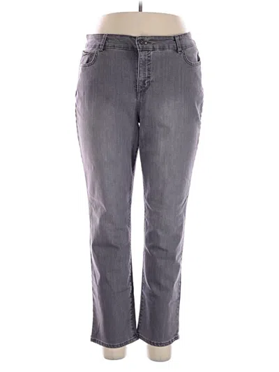Pre-owned Bandolino Jeans In Gray