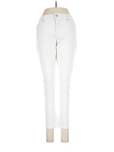 Pre-owned Bandolino Jeans In Ivory