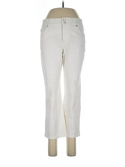 Pre-owned Bandolino Jeans In Ivory