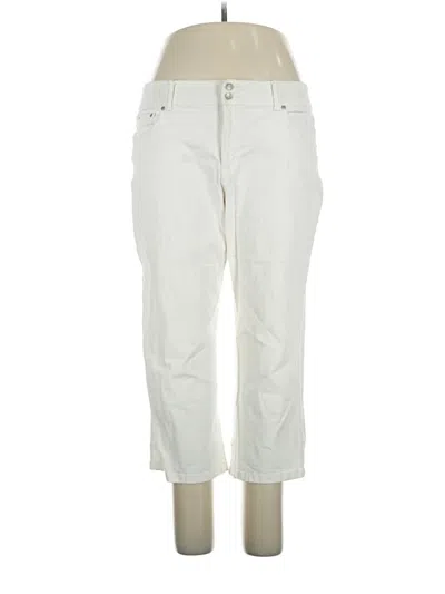 Pre-owned Bandolino Jeans In Ivory